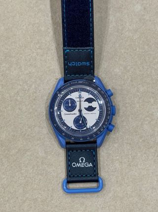 Omega x Swatch MoonSwatch Mission to the Super Blu