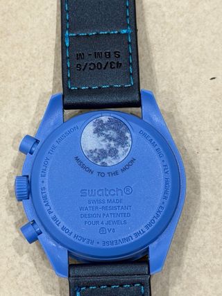 Omega x Swatch MoonSwatch Mission to the Super Blu