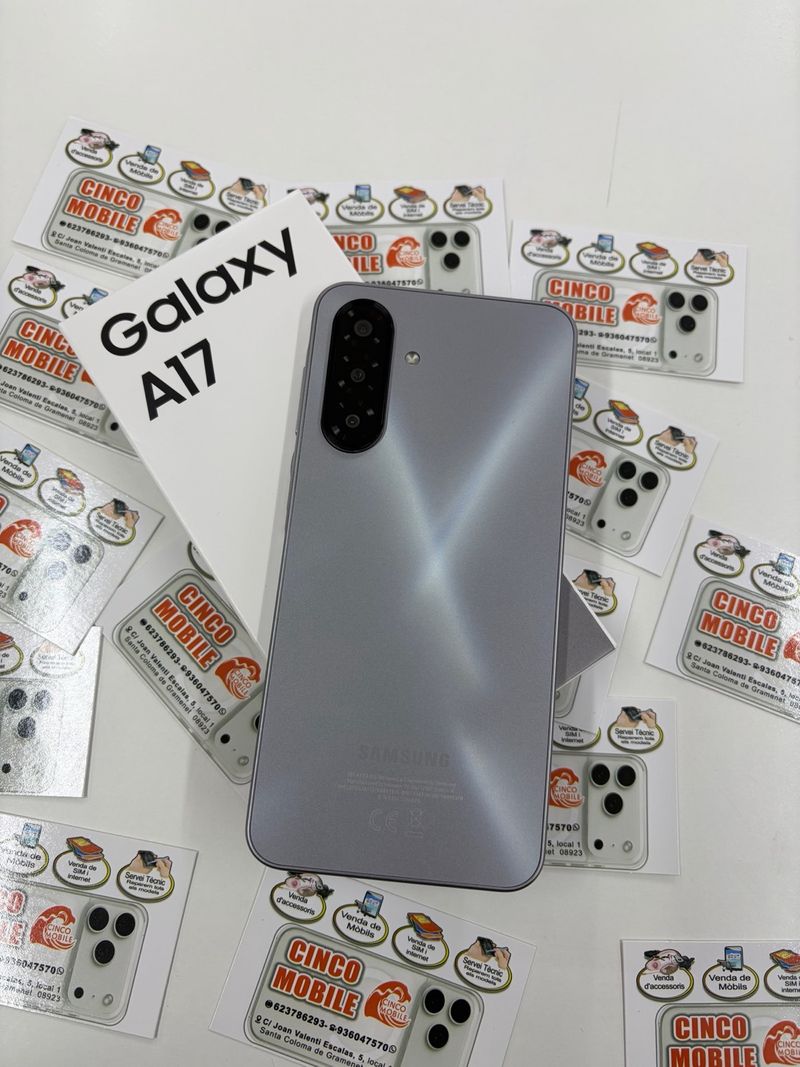 Samsung Galaxy A17 Gris/Plateado 4/128GB