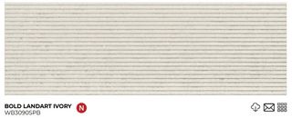 Azulejo Porcelánico Landart Ivory 30x90