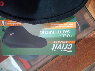 Forro sillín bici GelComfort Crivit