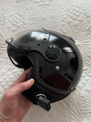 Casco Jet Unik CJ-06 Negro Talla S