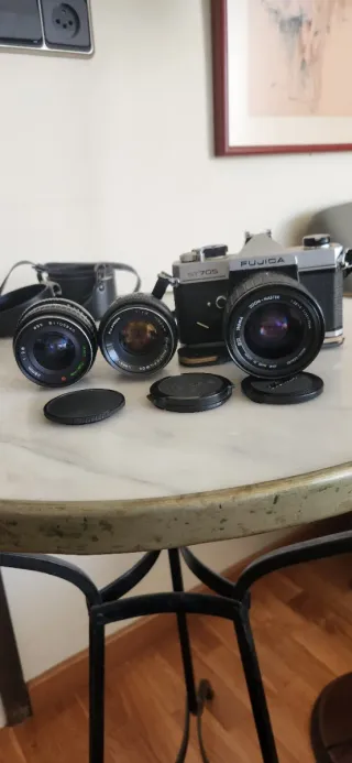 Cámara Fujica ST705 + Objetivo Fujinon 55mm