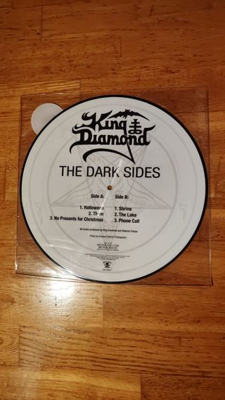 KING DIAMOND - The Dark Sides LP, Picture Disc, Ed