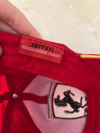 Gorra Ferrari Roja