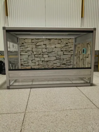 Terrario para reptiles