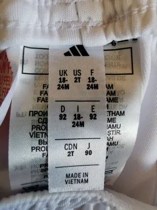 Equipación Real Madrid bebé 18-24m