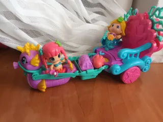 PinyPon Carroza Sirenitas y Barco Pirata