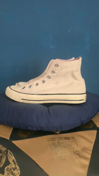 Converse y Nike Blancas Rosas Talla 38