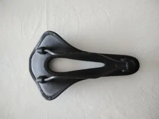 Sillín Bicicleta Carbono Negro