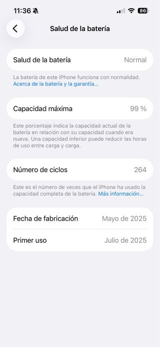 iPhone 16e 128GB Blanco
