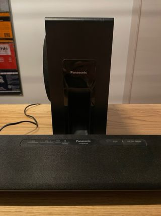 Barra Sonido y Subwoofer Panasonic Negro