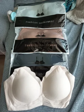 Pack 3 Sujetadores Talla XL