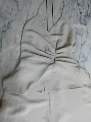 Mono Zara crema halter