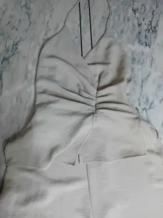 Mono Zara crema halter