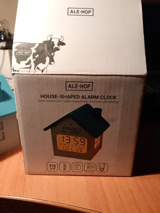 Radio Reloj Despertador Casa Azul