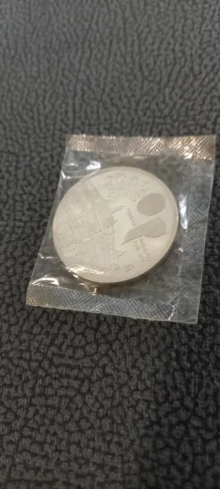 Moneda Plata 2000 Ptas.