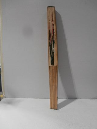 Abanico Oriental Gigante Pintado a Mano