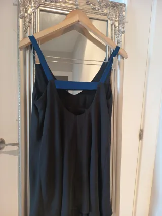 Vestido Pull&Bear Negro Talla S