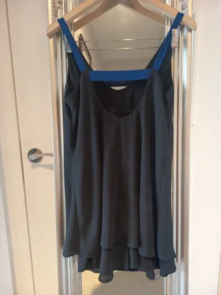 Vestido Pull&Bear Negro Talla S