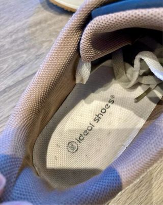 Zapatillas deportivas leopardo y dorado