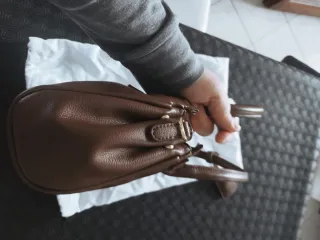 Borsa GAËLLE Paris marrone a spalla/tracolla