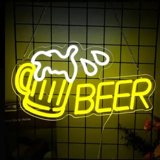 Lampada Neon LED "BEER"