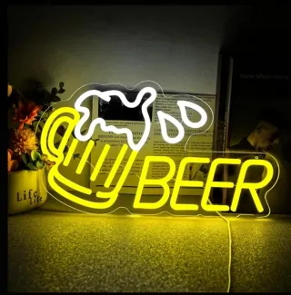 Lampada Neon LED "BEER"