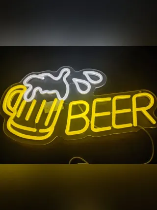 Lampada Neon LED "BEER"