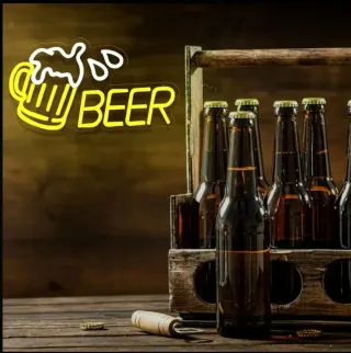 Lampada Neon LED "BEER"