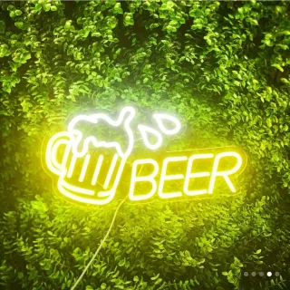 Lampada Neon LED "BEER"