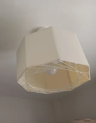 Lámpara de techo geométrica