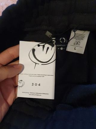 Conjunto chandal negro 304