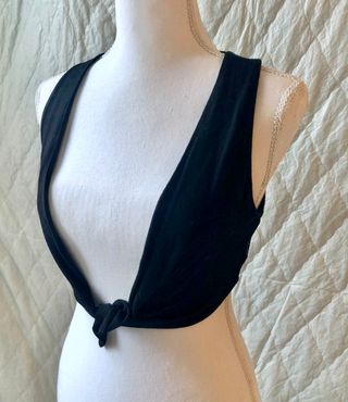 Chaleco negro talla única