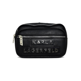 Riñonera Armani Negra Piel