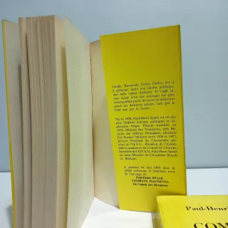 Paul Henri Spaak Combats inachevés