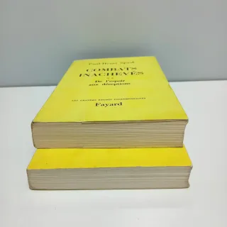 Paul Henri Spaak Combats inachevés