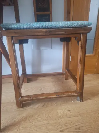 2 Sillas Antiguas Chinas Madera de olmo