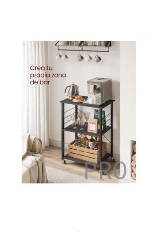 Estantería de Cocina con Ruedas