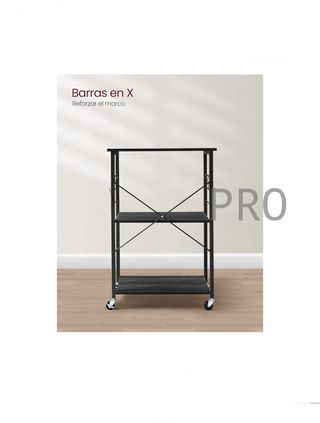 Estantería de Cocina con Ruedas