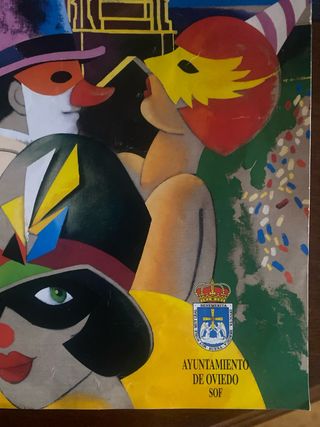 Cartel Carnaval Oviedo 1999
