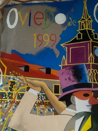 Cartel Carnaval Oviedo 1999