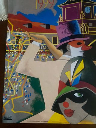 Cartel Carnaval Oviedo 1999