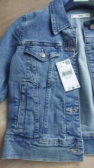 Cazadora vaquera Mango Talla S. Nueva