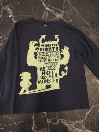 Lotto 5 maglie manica lunga bimbo 10-12a vari bran