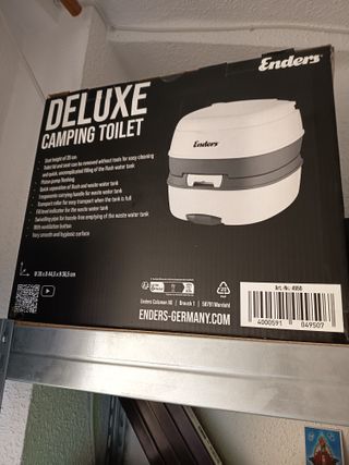 WC Químico Portátil Enders Deluxe Camping