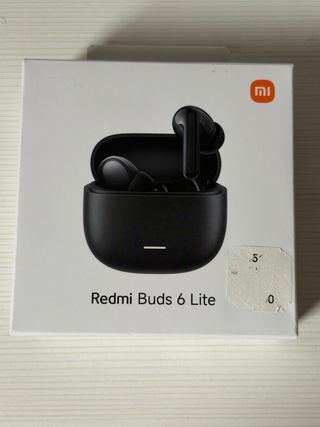 Auriculares Xiaomi Redmi Buds 6 Lite Negros