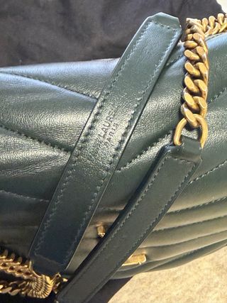 Bolso YSL Loulou Verde Piel