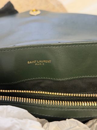 Bolso YSL Loulou Verde Piel