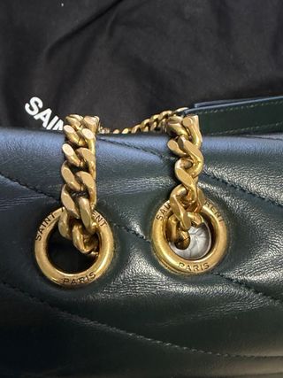 Bolso YSL Loulou Verde Piel